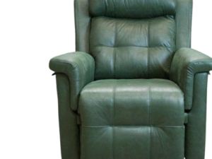 Sillón relax de palanca verde